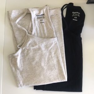 2 Basic Garage Tank Tops